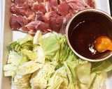 もりもりキャベツ♡スタミナチキンチャップ作り方1写真