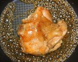 とろ〜り半熟オムレツのせ甘辛チキン♡作り方3写真