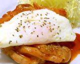 とろ〜り半熟オムレツのせ甘辛チキン♡作り方4写真