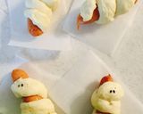 レンジでふわふわ!材料3つ!おばけパン作り方4写真