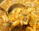 野菜いっぱいカレー、さつまいも入り作り方7写真