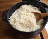 お鍋で炊く！美味しいキヌア入りごはん作り方2写真