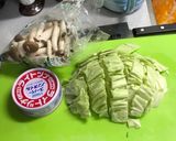 ツナとキャベツの和風パスタ作り方1写真