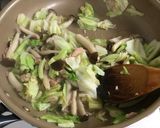 ツナとキャベツの和風パスタ作り方8写真