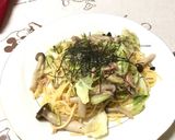 ツナとキャベツの和風パスタ作り方10写真