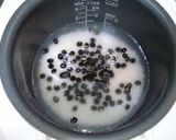 農家直伝！生の豆からピンクの簡単黒豆ご飯作り方3写真