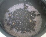 農家直伝！生の豆からピンクの簡単黒豆ご飯作り方4写真