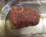 ハーブペッパーでローストポーク作り方1写真