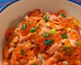 鮭いくら丼作り方8写真