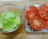 パンを使わない♪長芋バンズの野菜バーガー作り方2写真