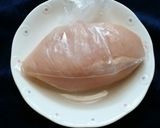 サラダチキン風~ハーブ鶏作り方2写真