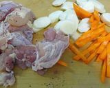 まこもたけと鶏肉の中華炒め作り方2写真