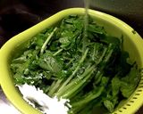 大根の葉とちりめんじゃこのごま油炒め作り方2写真