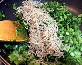 大根の葉とちりめんじゃこのごま油炒め作り方4写真