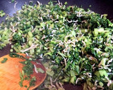 大根の葉とちりめんじゃこのごま油炒め作り方5写真