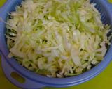 塩昆布キャベツと枝豆の無限サラダ♪作り方2写真