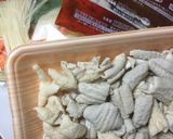 丸美屋麻婆豆腐の素もつ鍋作り方1写真