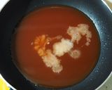 お弁当に~チキンカツリメイク 甘酢味作り方2写真