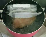 鶏むね肉でふんわり柔らか常備ハム作り方3写真