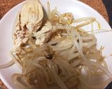 かんたん 副菜 ササミともやしのピリ辛作り方7写真