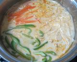 野菜たっぷり！豆乳辛ラーメン作り方3写真