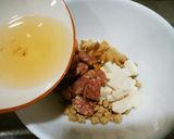 犬ご飯　羊と豆腐と干し椎茸のせ作り方4写真