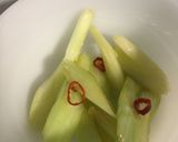 ピリ辛セロリの浅漬け作り方5写真