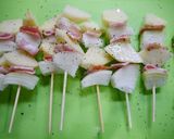 簡単！串ポテト☆ベーコンポテトパイ風味作り方1写真