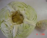 まるごとキャベツのスープ煮作り方1写真