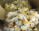 簡単☆白だしコーンわかめご飯(無水鍋使用作り方3写真