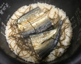 俺流！秋刀魚の開きと甘栗の炊き込みご飯作り方6写真