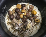 俺流！秋刀魚の開きと甘栗の炊き込みご飯作り方7写真