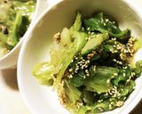 簡単副菜！レタス「だけ」ナムル☆作り方3写真
