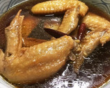 蓮根と里芋と鶏もも肉の煮染め作り方3写真