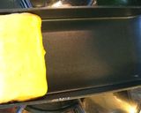 お弁当用三つ葉入り玉子焼き作り方2写真