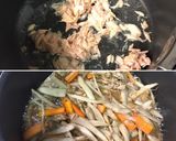 ごはん進む！カレーマヨ味♡きんぴらごぼう作り方2写真