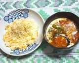 茄子とチキンのカレー作り方16写真