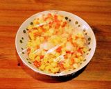 《作り置き》お弁当サイズの具入り卵焼き作り方4写真