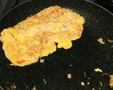 《作り置き》お弁当サイズの具入り卵焼き作り方7写真
