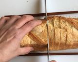 ハッセルバックバゲット*バゲットピザ作り方1写真