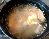 鶏むね肉と青梗菜の旨塩生姜スープ作り方4写真