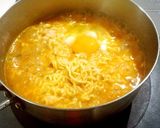 うま！はや！ボリューミー！辛ラーメン飯！作り方4写真
