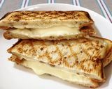 くるみとクリームチーズのホットサンド作り方4写真