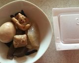 残り汁活用!納豆おでん蕎麦作り方1写真
