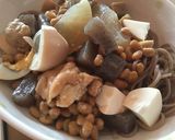 残り汁活用!納豆おでん蕎麦作り方3写真