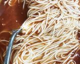 トマトジュースで太陽のトマト麺風冷製素麺作り方2写真