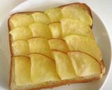 食パン×りんごで作るウェーブトースト作り方7写真
