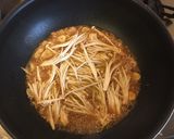 白髪ネギタップリ 和風パスタ作り方6写真