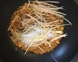 白髪ネギタップリ 和風パスタ作り方7写真