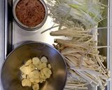 白髪ネギタップリ 和風パスタ作り方1写真